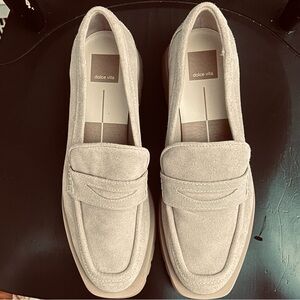 Dolce Vita Men's Tan Suede Loafers